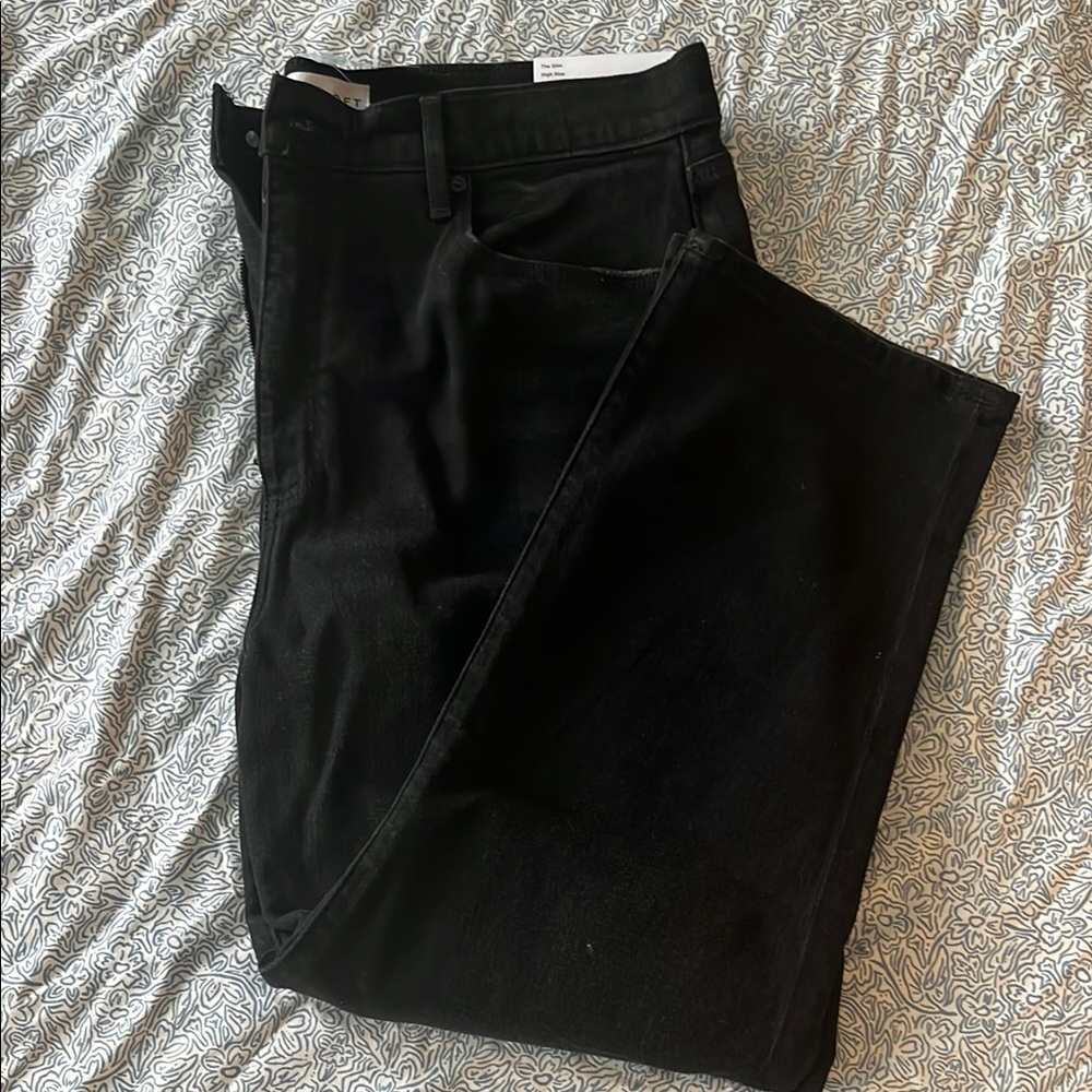 Black Denim Jeans
